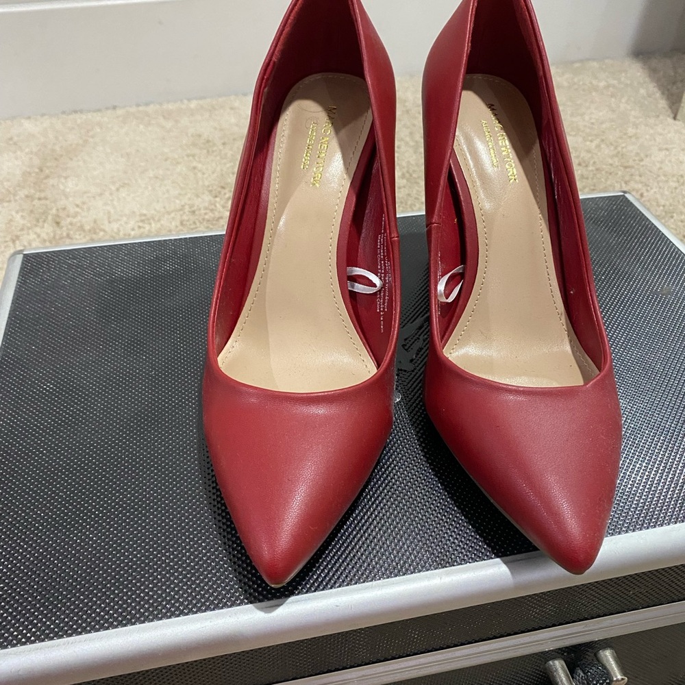 Marc New York Red Pointed Heels